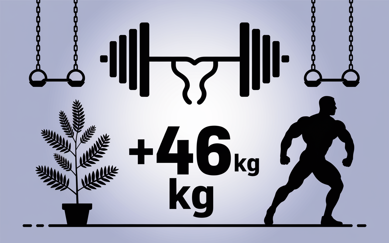 ashwagandha musculation haltères et force