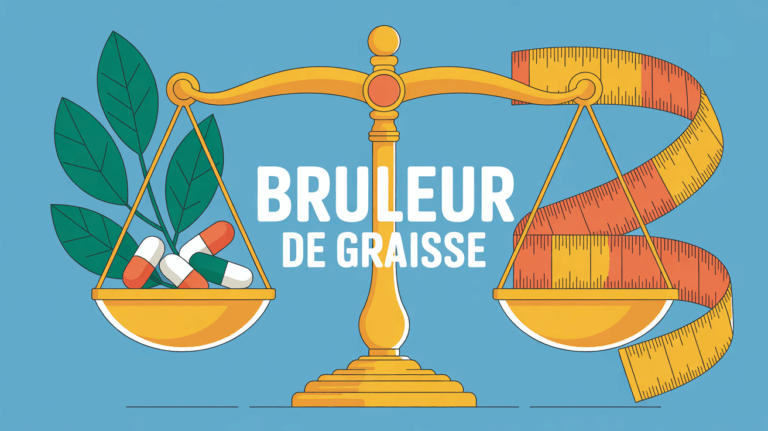 illustration bruleur de graisse balance the vert