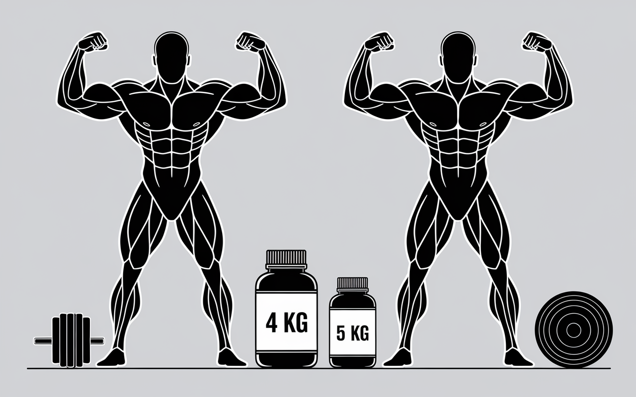 Silhouettes musculation fibres supplement masse sèche collagene