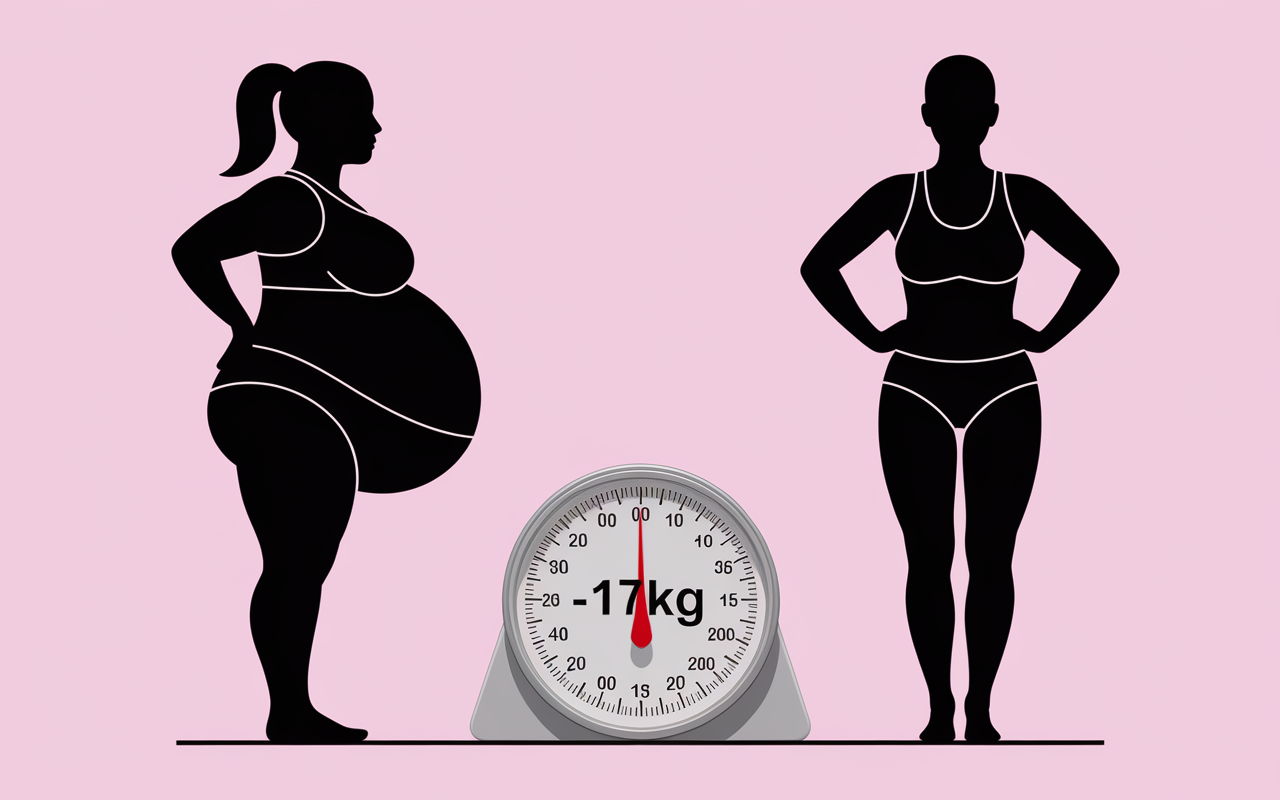 transformation silhouette perte poids fitness 6 mois