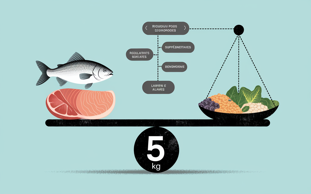 balance aliments omega-3 regulation poids hormones