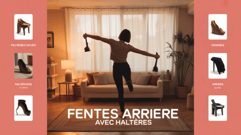 Fente arrière haltères salon lumineux ambiance conviviale