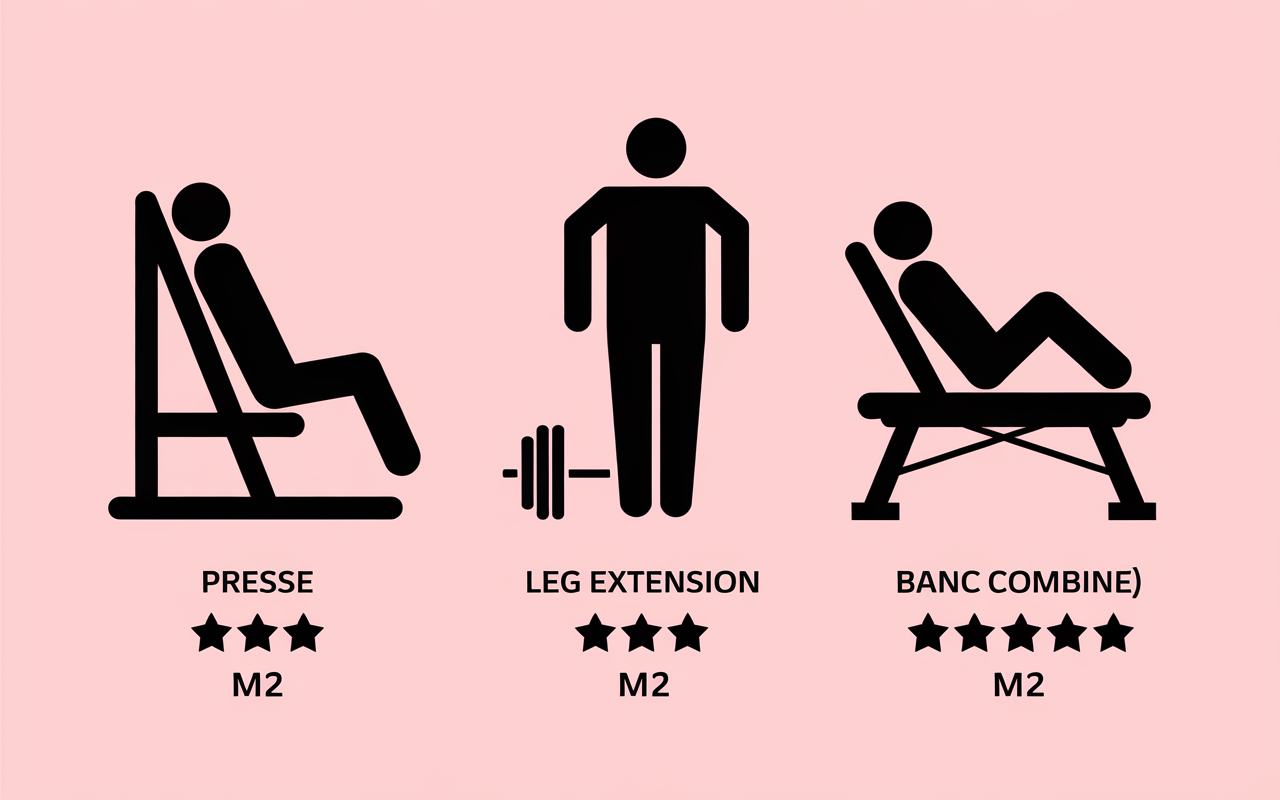 machine a jambes comparatif presse leg extension banc combine