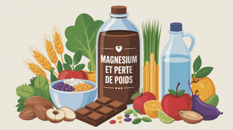 Aliments riches magnésium, balance perte de poids