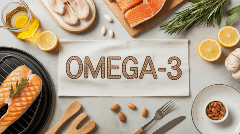 omega 3 table saumon huile lin noix capsule