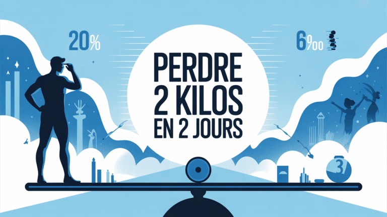 balance chiffres mouvement silhouette perdre 2 kilos