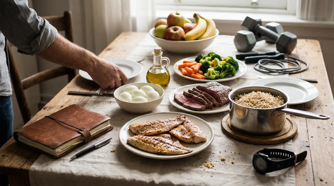 Aliments riches en protéines lipides glucides pour performance masculine