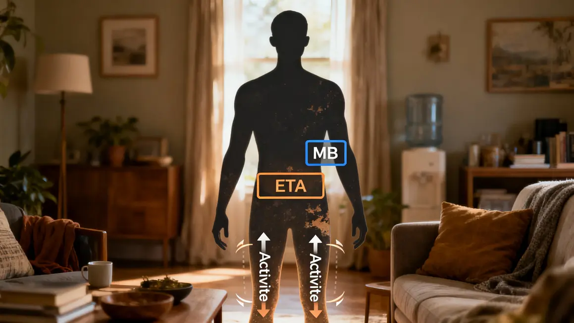 Schema visuel metabolisme, MB ETA Activite corp humain