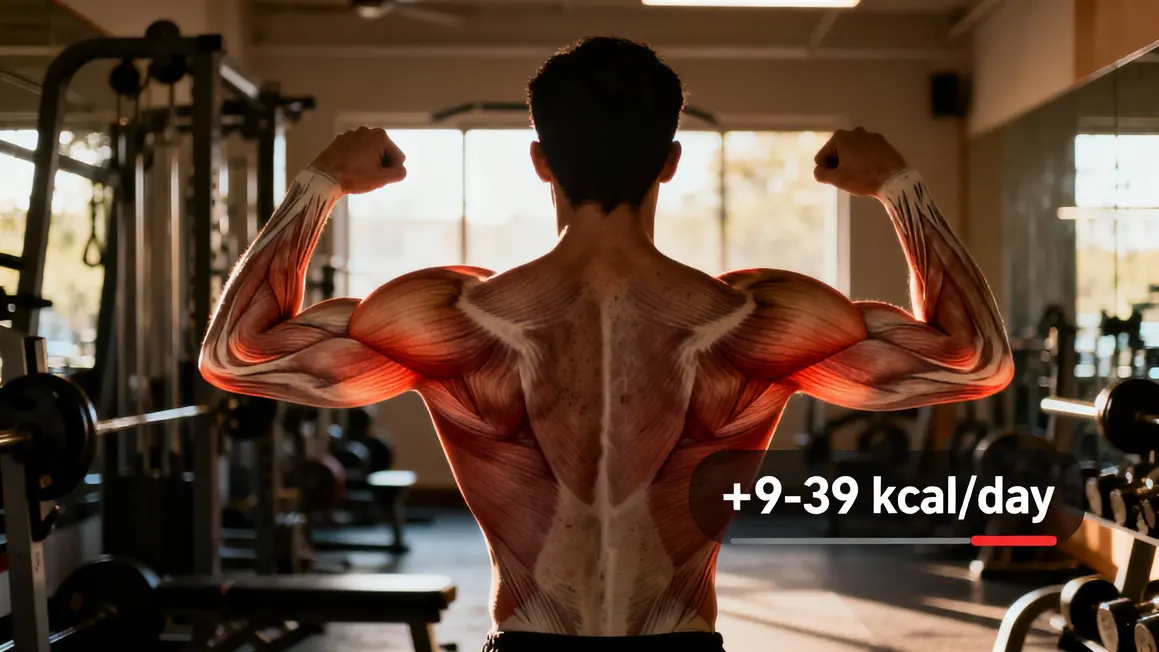 Muscle masculin hausse calories musculation
