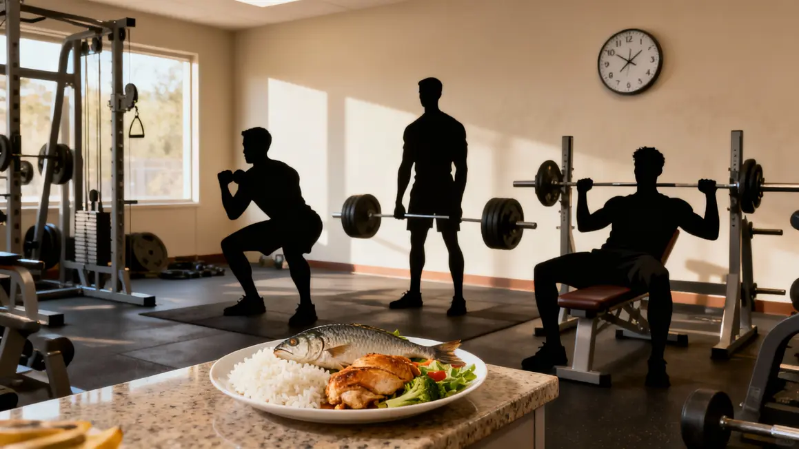 musculation exercices nourriture saine récupération