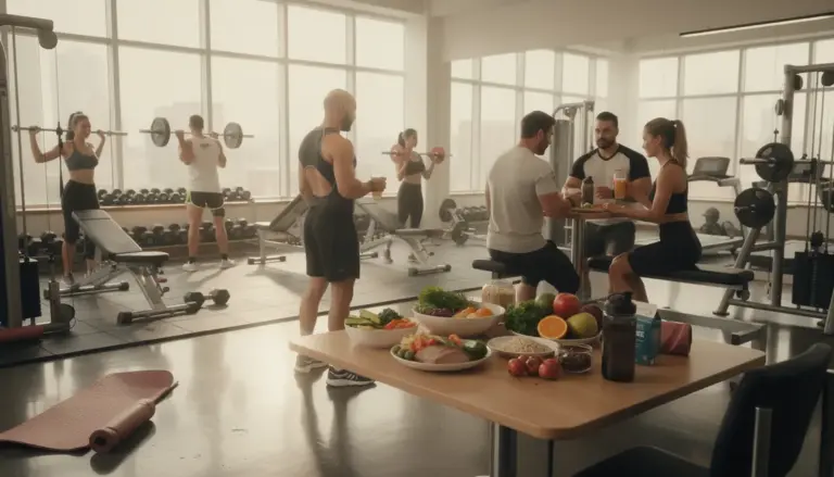 salle de sport prise de masse nutrition récupération