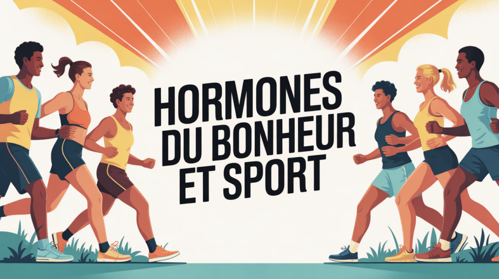Groupe sport plein air hormone du bonheur sport
