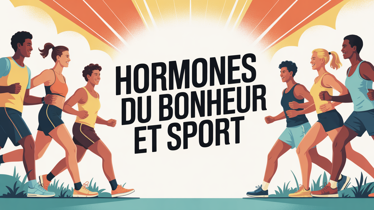 Groupe sport plein air hormone du bonheur sport