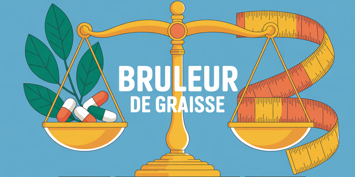 illustration bruleur de graisse balance the vert