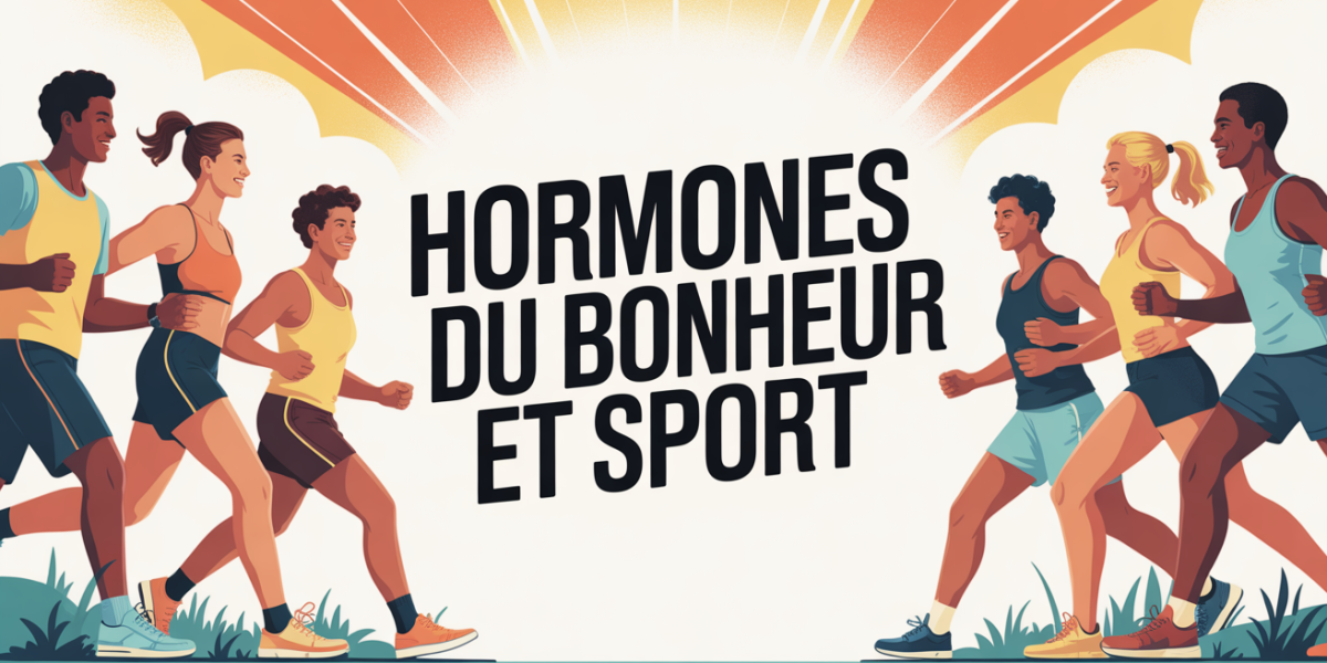 Groupe sport plein air hormone du bonheur sport