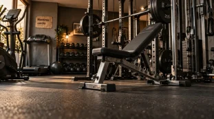 Machines de salle de sport : homegym cardio et musculation multifonction (Smith, vélo elliptique, tapis, rack)