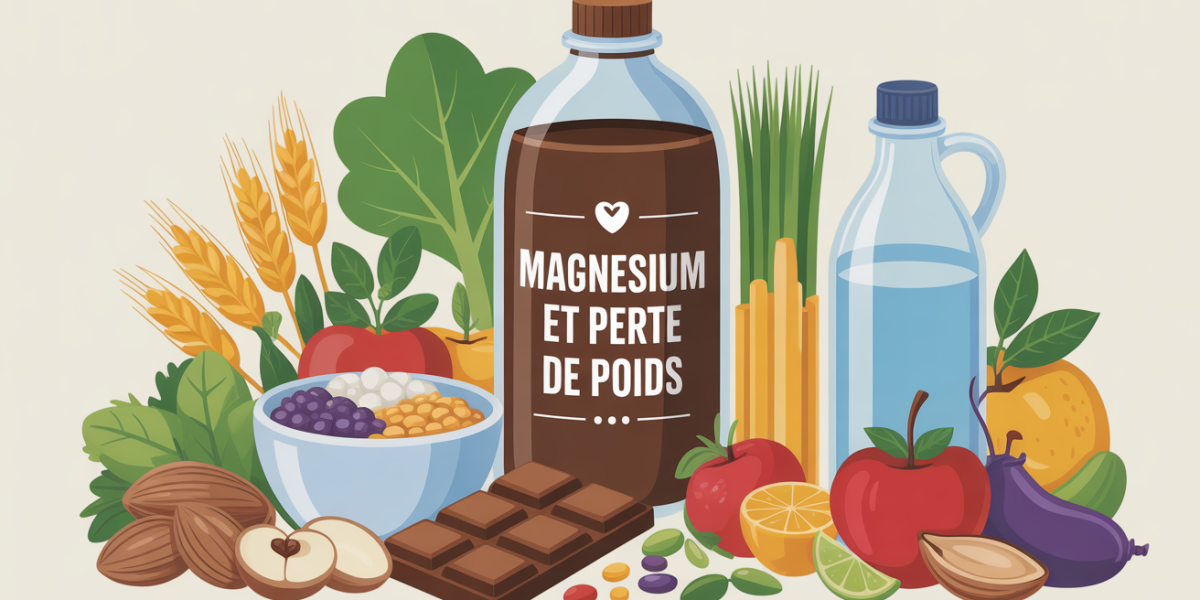 Aliments riches magnésium, balance perte de poids