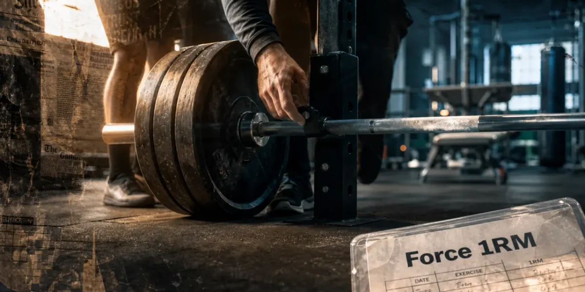 Musculation pour la force : barre 80% 1RM et exercices clés