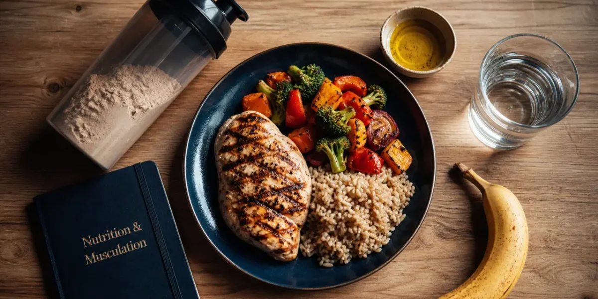Nutrition pour la musculation : protéines, glucides et timing pour la récupération