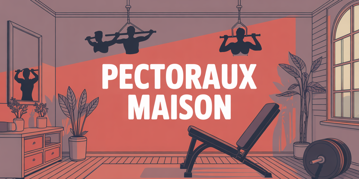 exercices pectoraux maison poids du corps salon