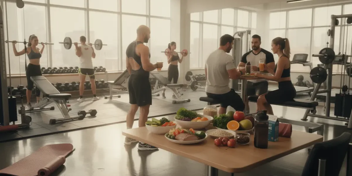 salle de sport prise de masse nutrition récupération